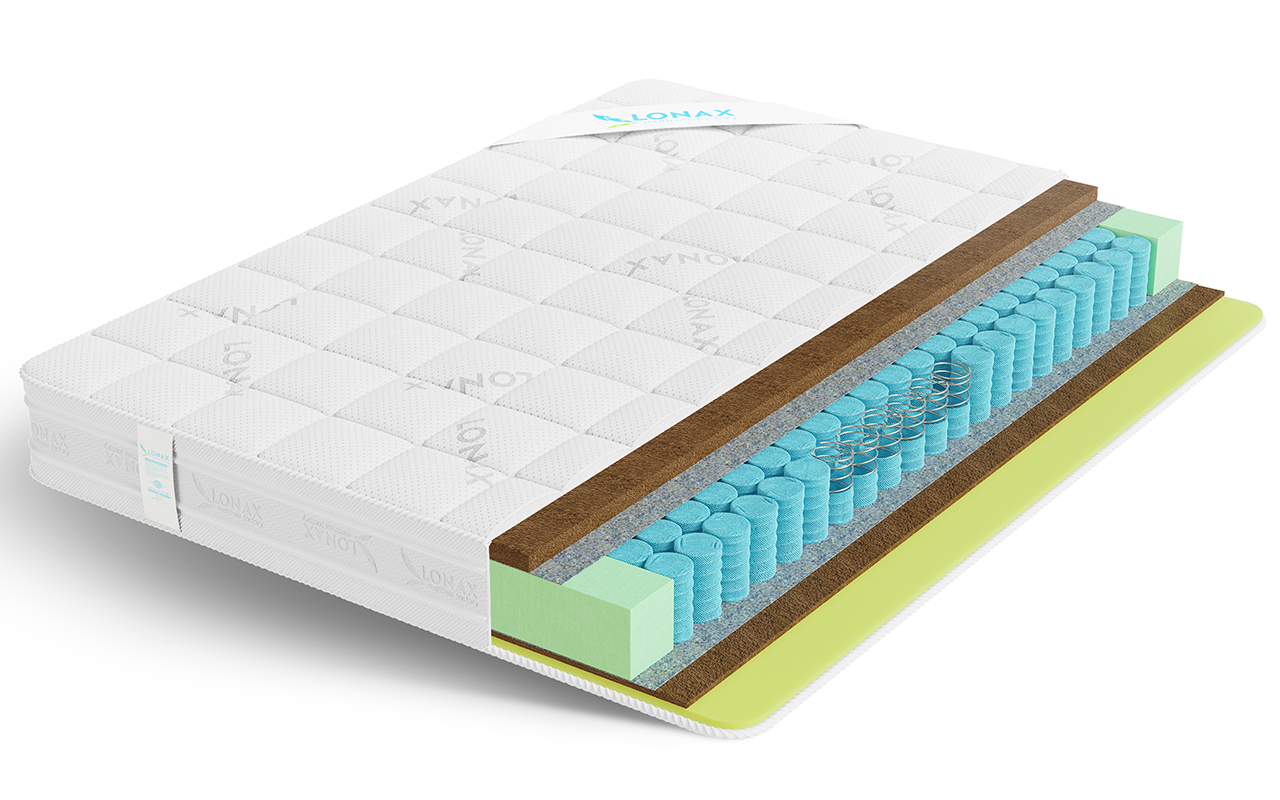 матрас Lonax Ассорти Cocos Medium Econom TFK 1 Lonax Ассорти Cocos Medium Econom TFK