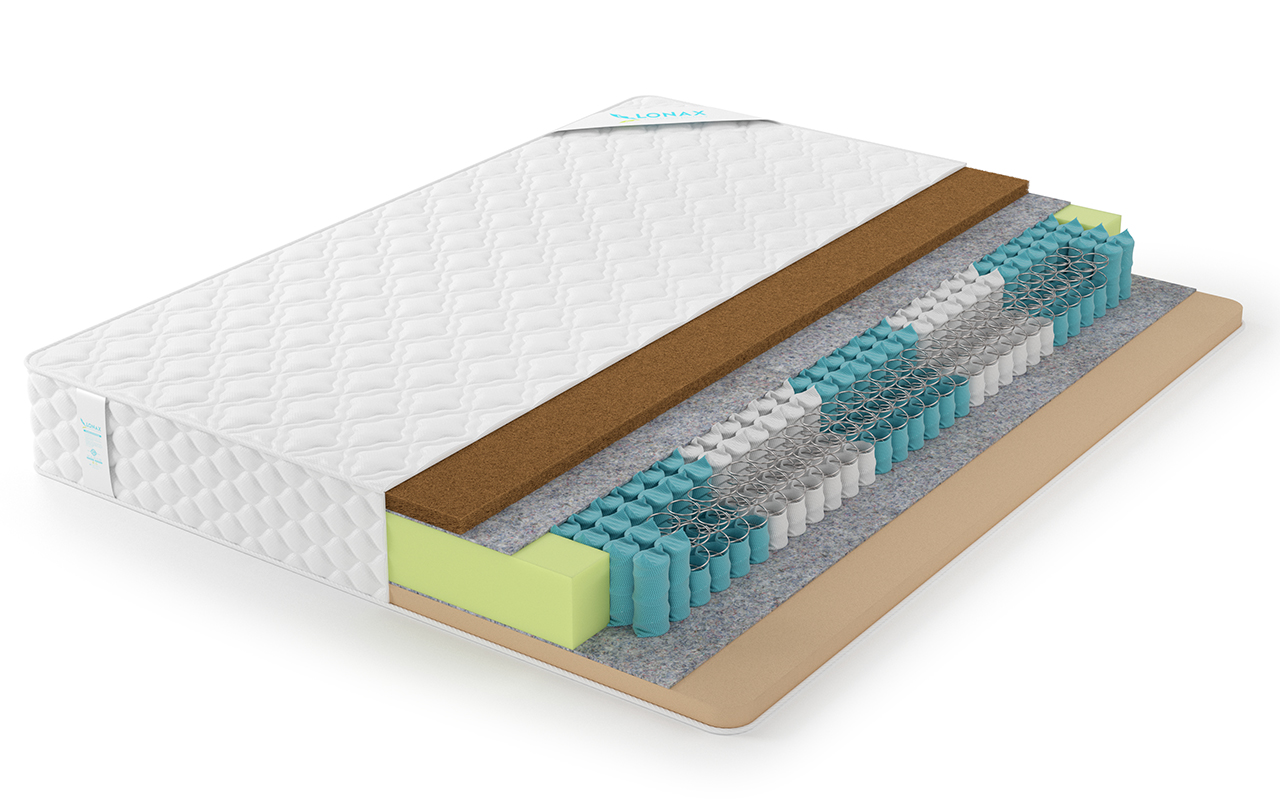 матрас Lonax Ассорти Memory Cocos TFK 5 зон 1 Lonax Ассорти Memory Cocos TFK 5 зон