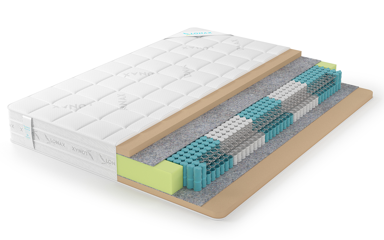 матрас Lonax Классик Memory S1000 5 зон 1 Lonax Классик Memory S1000 5 зон